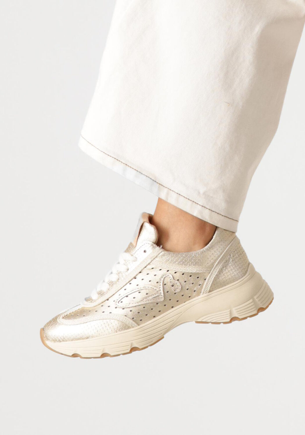 Gouden FRED DE LA BRETONIERE Sneakers MARIOLA RAFFI - large