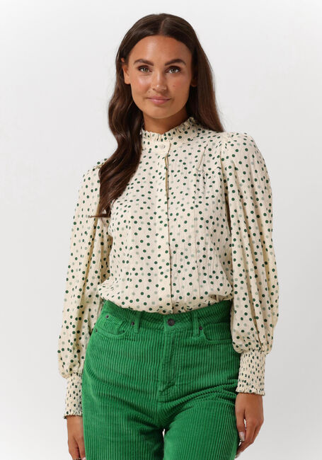 Ecru CO'COUTURE  DOT SHIRT - large