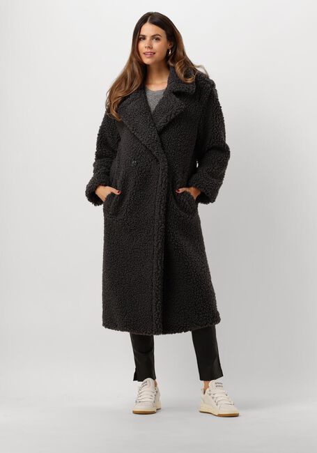 UGG Manteau Teddy GERTRUDE LONG TEDDY COAT en noir - large
