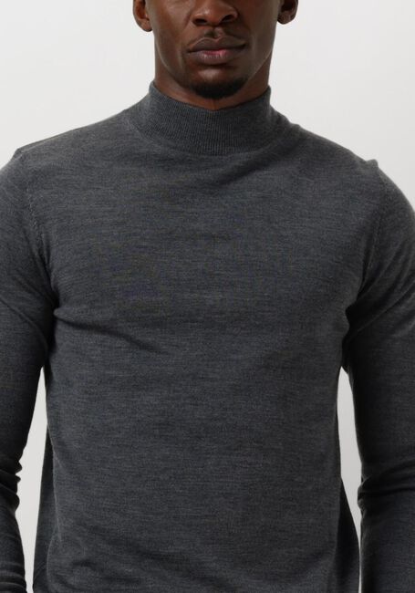 PROFUOMO Pull PULLOVER MOCK en gris - large