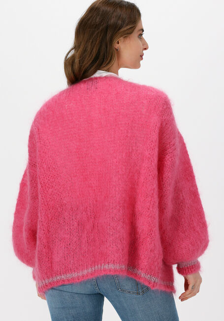 AMERICAN DREAMS Gilet OLIVIA MOHAIR CARDIGAN en rose - large