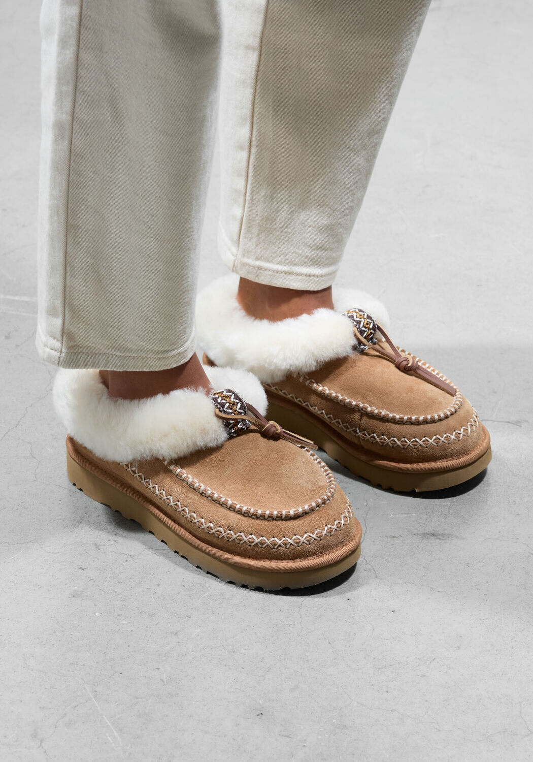 Cognac UGG Instappers TASMAN ALPINE - medium