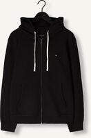 TOMMY HILFIGER Gilet ESSENTIAL FLEECE ZIP THROUGH en noir TOMMY HILFIGER Gilet ESSENTIAL FLEECE ZIP THROUGH en noir - medium