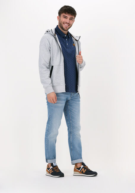 Lichtgrijze PME LEGEND Jack ZIP JACKET INTERLOCK SWEAT Lichtgrijze PME LEGEND Jack ZIP JACKET INTERLOCK SWEAT - large