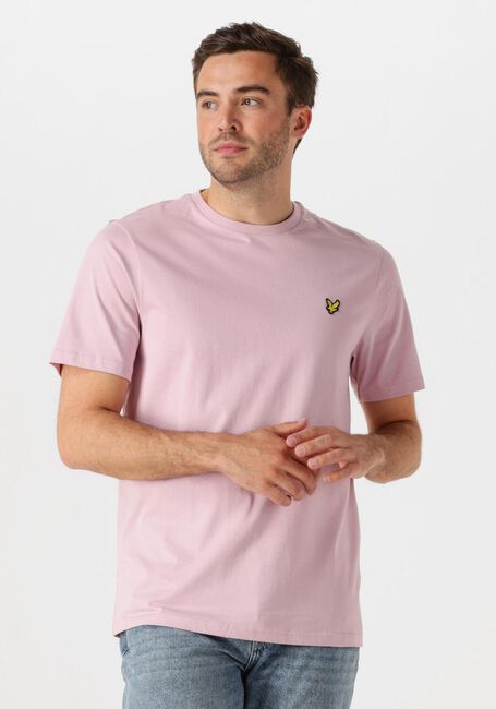 LYLE & SCOTT T-shirt PLAIN T-SHIRT en rose - large
