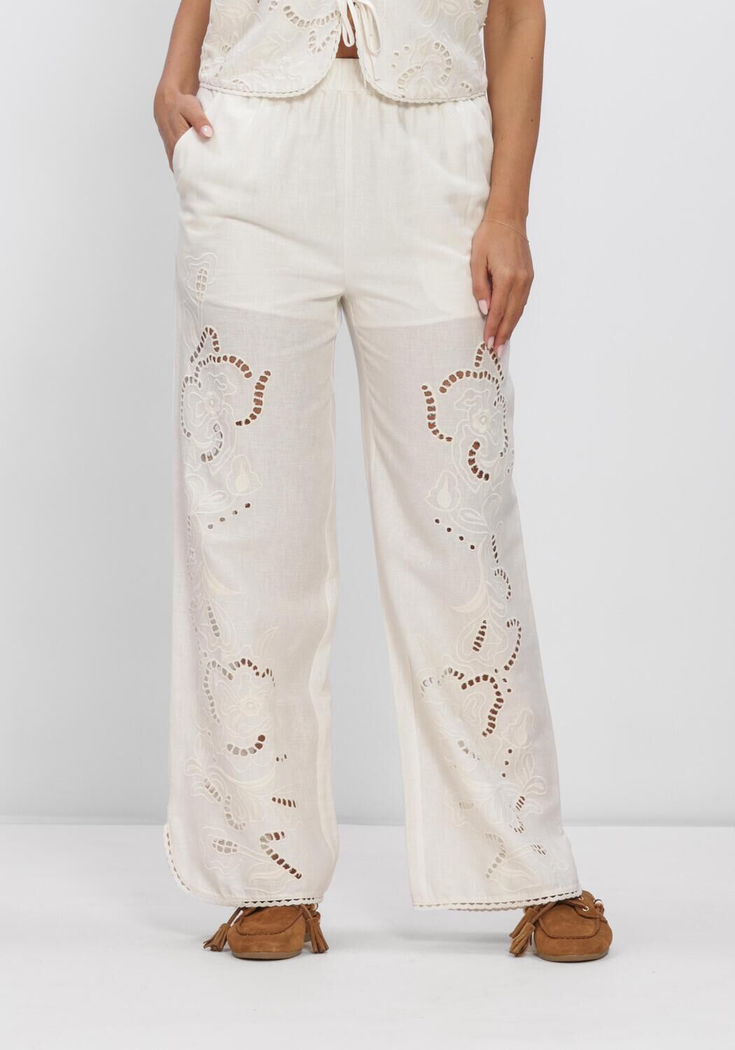 SECOND FEMALE VILEA TROUSERS Pantalons en multicolore - large