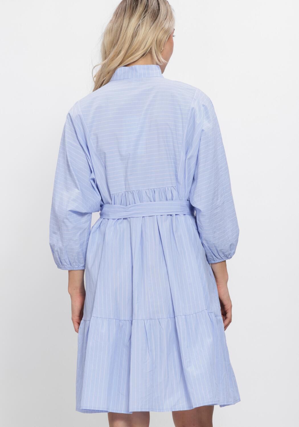 Blauwe MINUS Mini jurk MSRIKKE DRESS - large