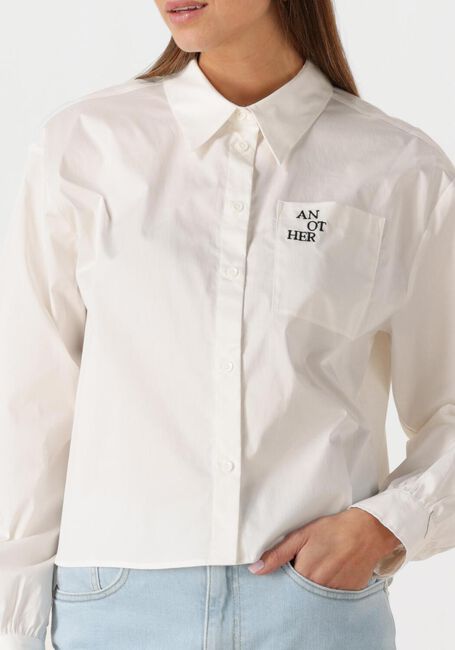 ANOTHER LABEL DIEGA SHIRT L/S Blouses en blanc - large