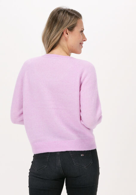 Lila TOMMY HILFIGER Trui ALPACA RELAXED V-NK SWEATER - large