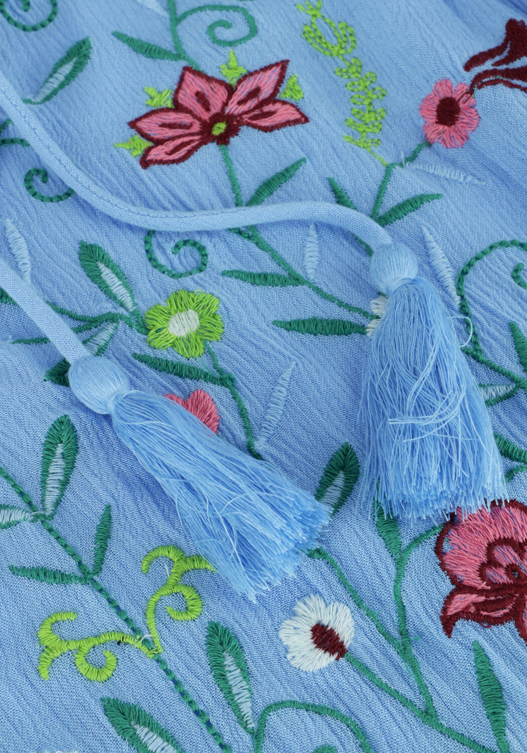 Y.A.S. Mini robe YASCHELLA 3/4 TUNIC DRESS S. FEST en bleu - large