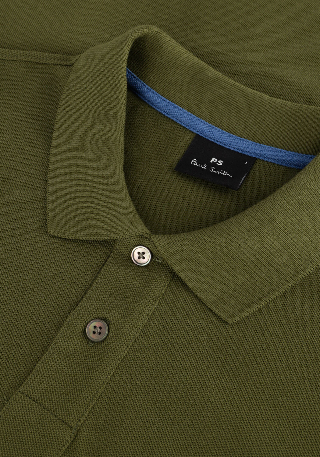 PS PAUL SMITH Polo MENS REG FIT POLO SHIRT ZEBRA en vert - large