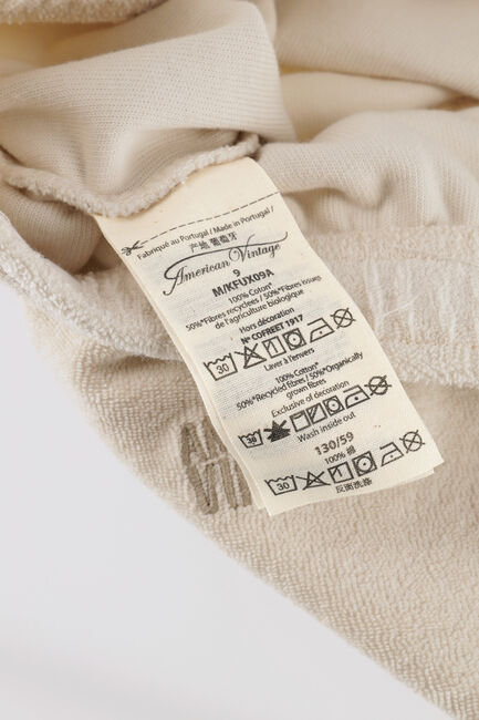 AMERICAN VINTAGE Pantalon courte FUXOW en beige - large