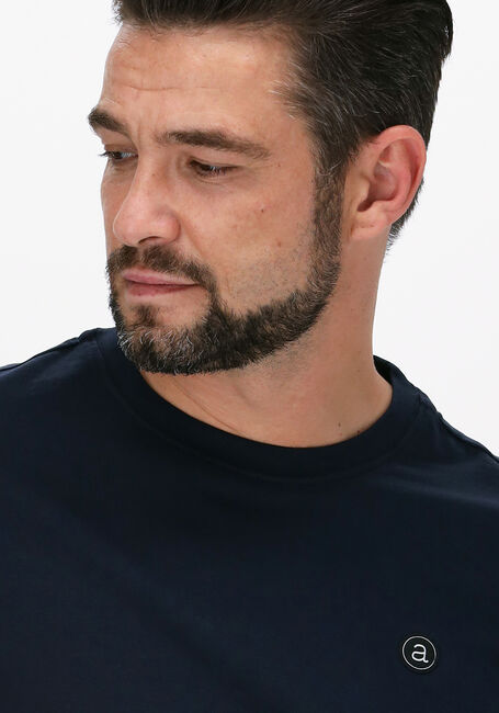 Donkerblauwe ANERKJENDT T-shirt AKROD NOOS TEE - large