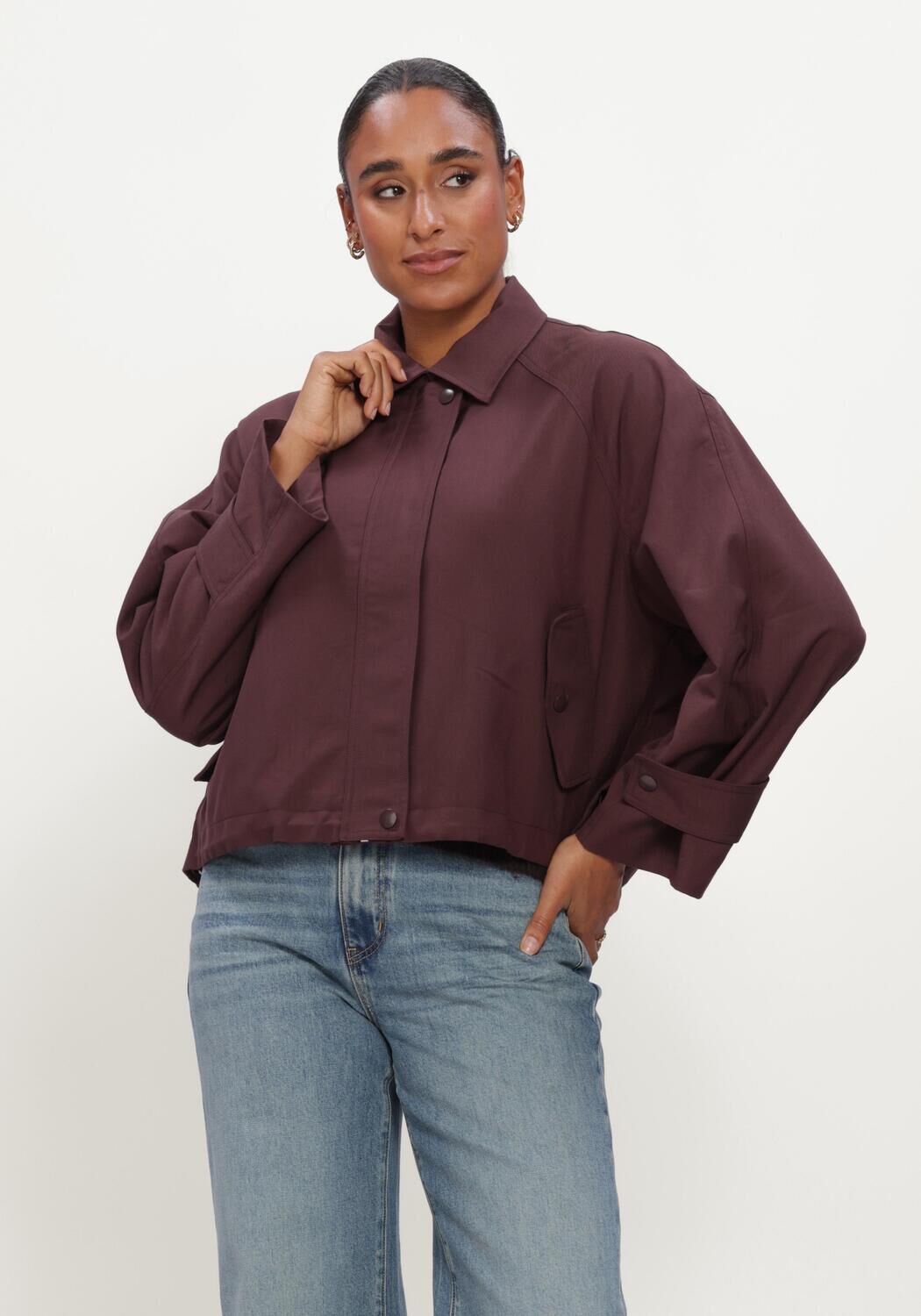 CIRCLE OF TRUST Jack DEAN JACKET Bordeaux - large