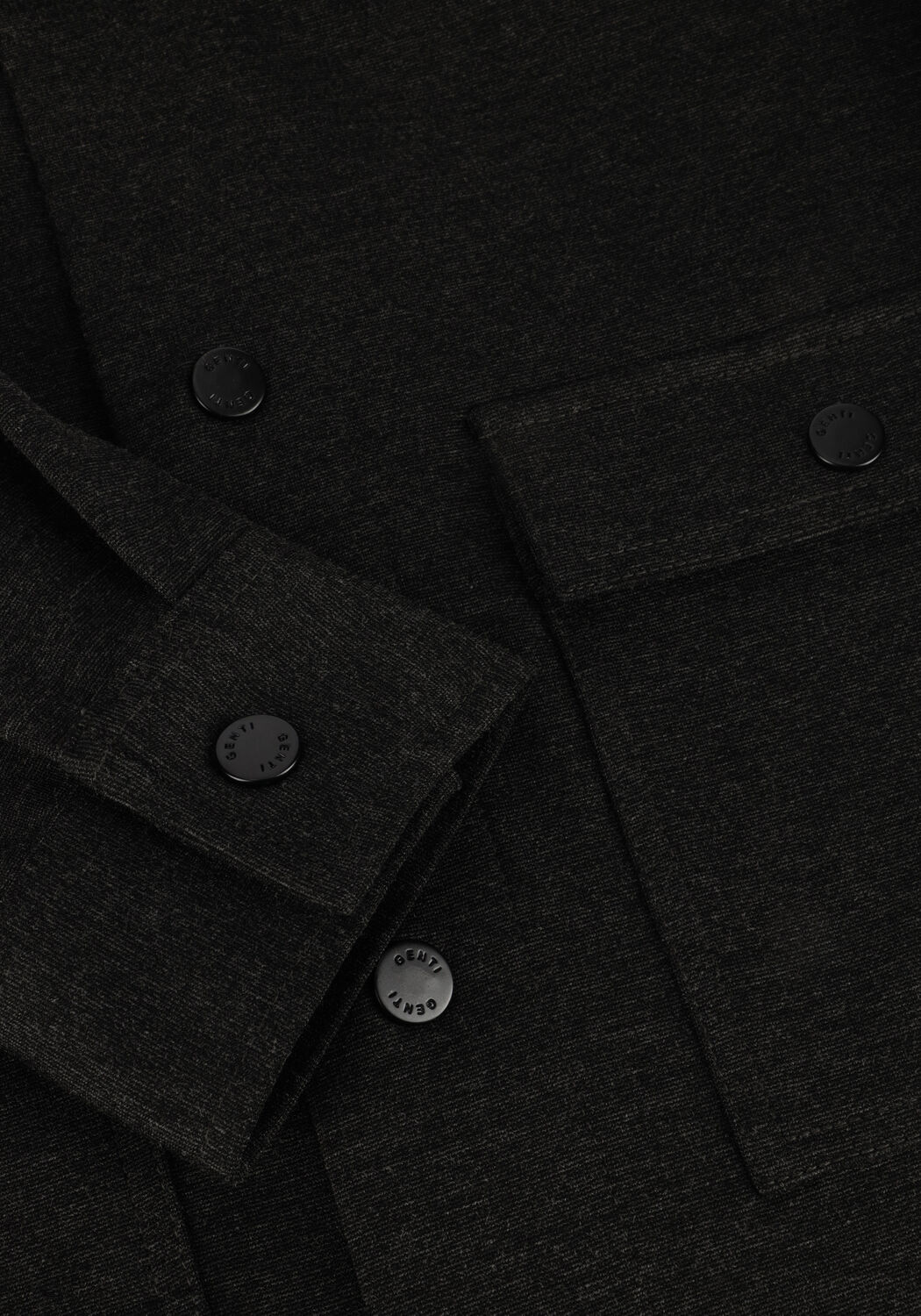 GENTI Surchemise S1310-1971 en gris - large