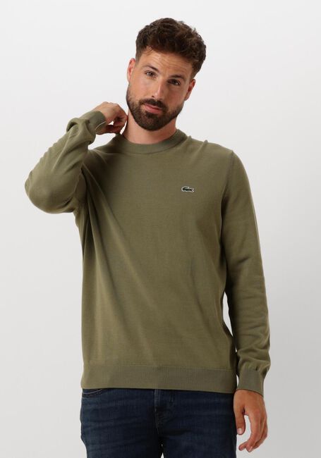 LACOSTE Pull 1HA1 MEN SWEATER en vert - large