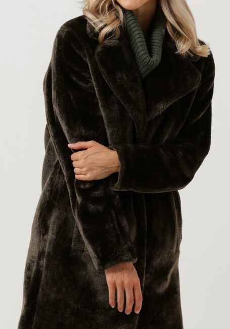 Taupe GIACOMO THE JACKET Faux fur jas 6313582 - large