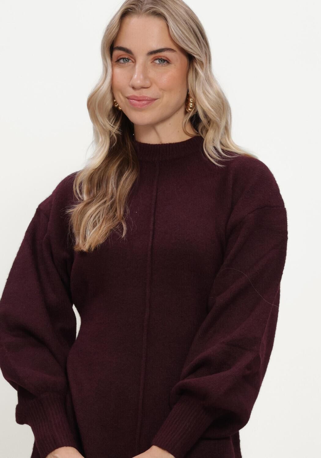 NOTRE-V Mini robe NV-ILJA Bordeaux - large