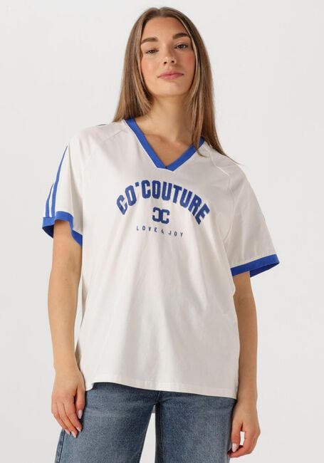 CO'COUTURE T-shirt SIARACC OVERSIZE SPORTY V-TEE en bleu - large