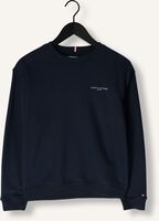 TOMMY HILFIGER Chandail MINI CORP C-NECK SWEATSHIRT Bleu foncé TOMMY HILFIGER Chandail MINI CORP C-NECK SWEATSHIRT Bleu foncé - medium