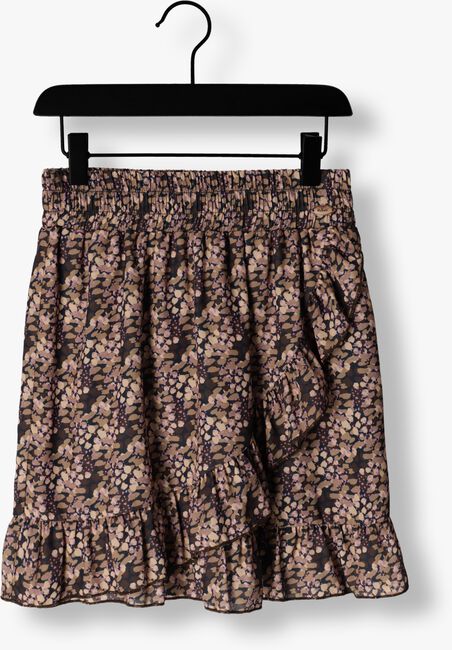 NOBELL Mini-jupe NURIA GIRLS PRINTED SKIRT WITH FRILL BROWN en multicolore - large