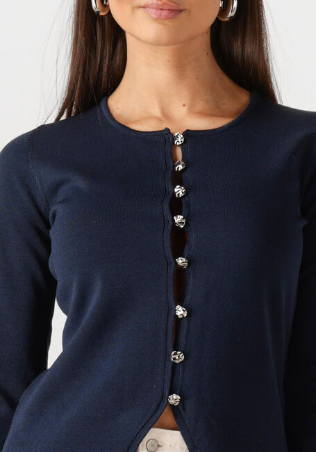 NEO NOIR TELLER KNIT BLOUSE Blouses Bleu foncé - large