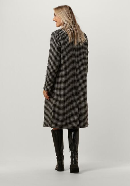 MSCH COPENHAGEN Manteau MSCHGENESIS LONG JACKET CHK Blanc - large