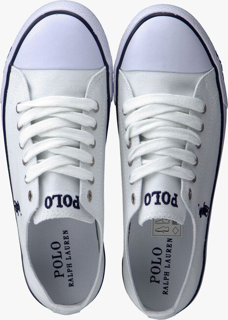 POLO RALPH LAUREN Chaussures à lacets CARSON en blanc - large