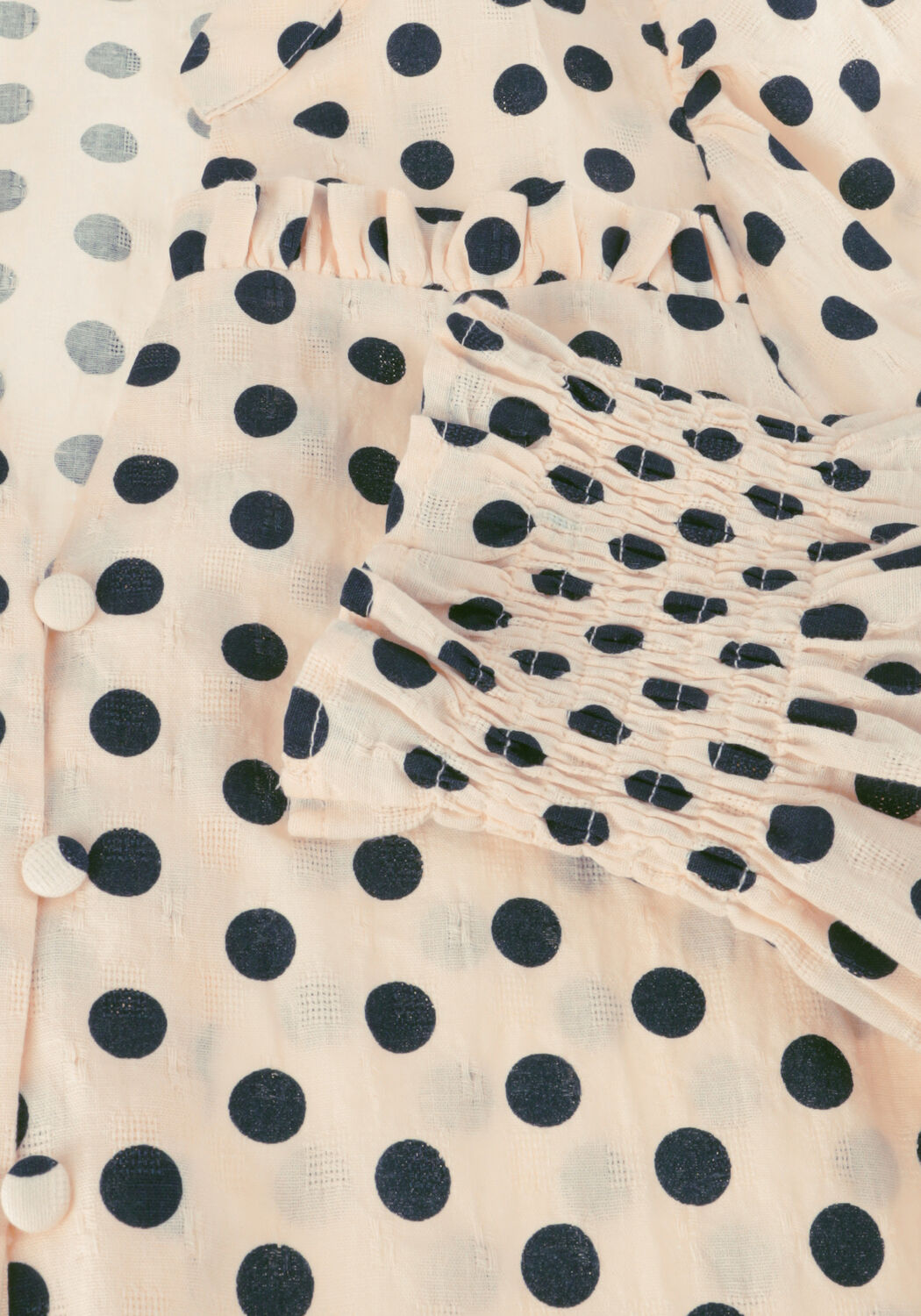 CO'COUTURE DAVI DOTT SHIRT Blouses en beige - large