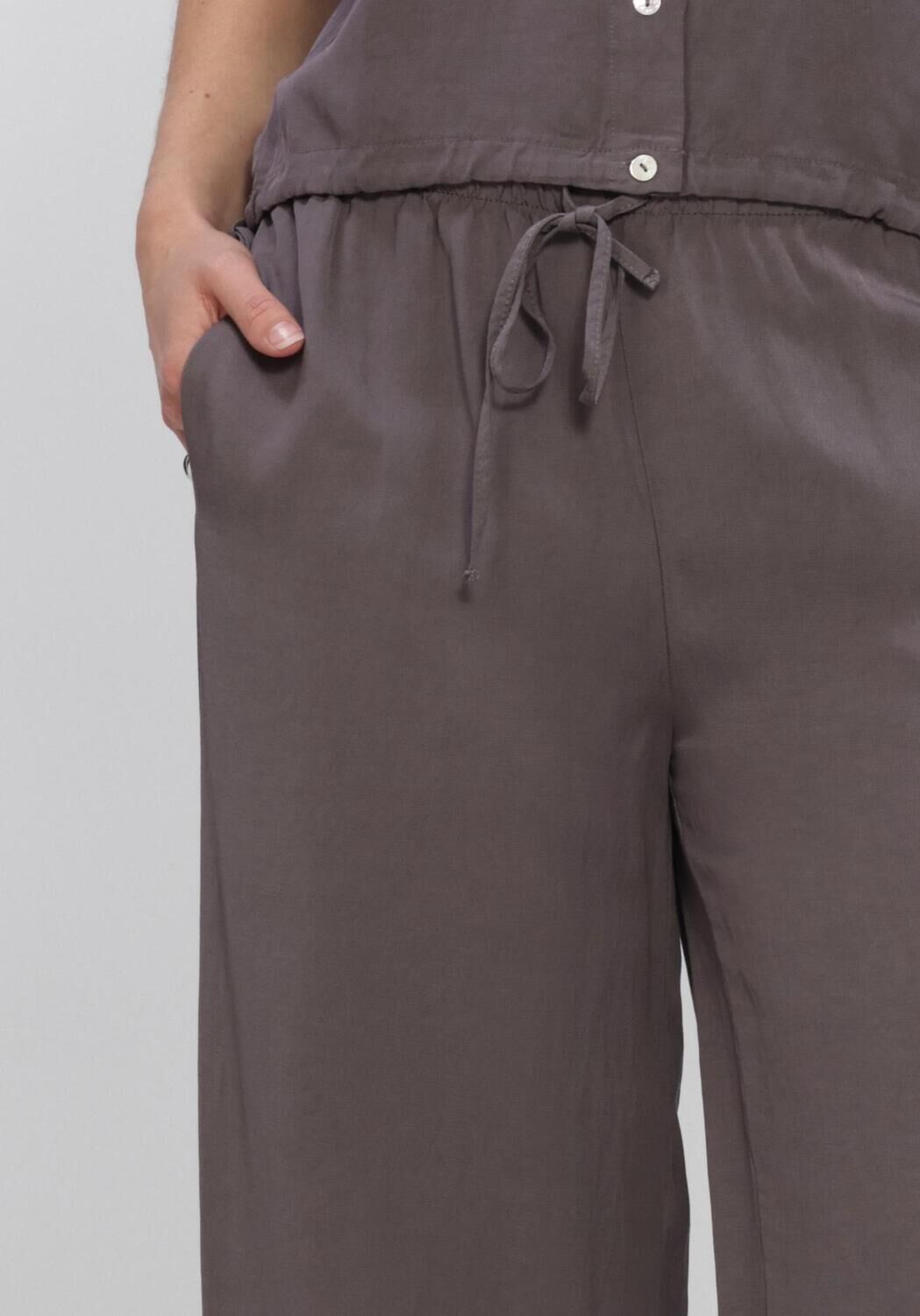 SIMPLE Pantalons longs TROUSER en gris - large