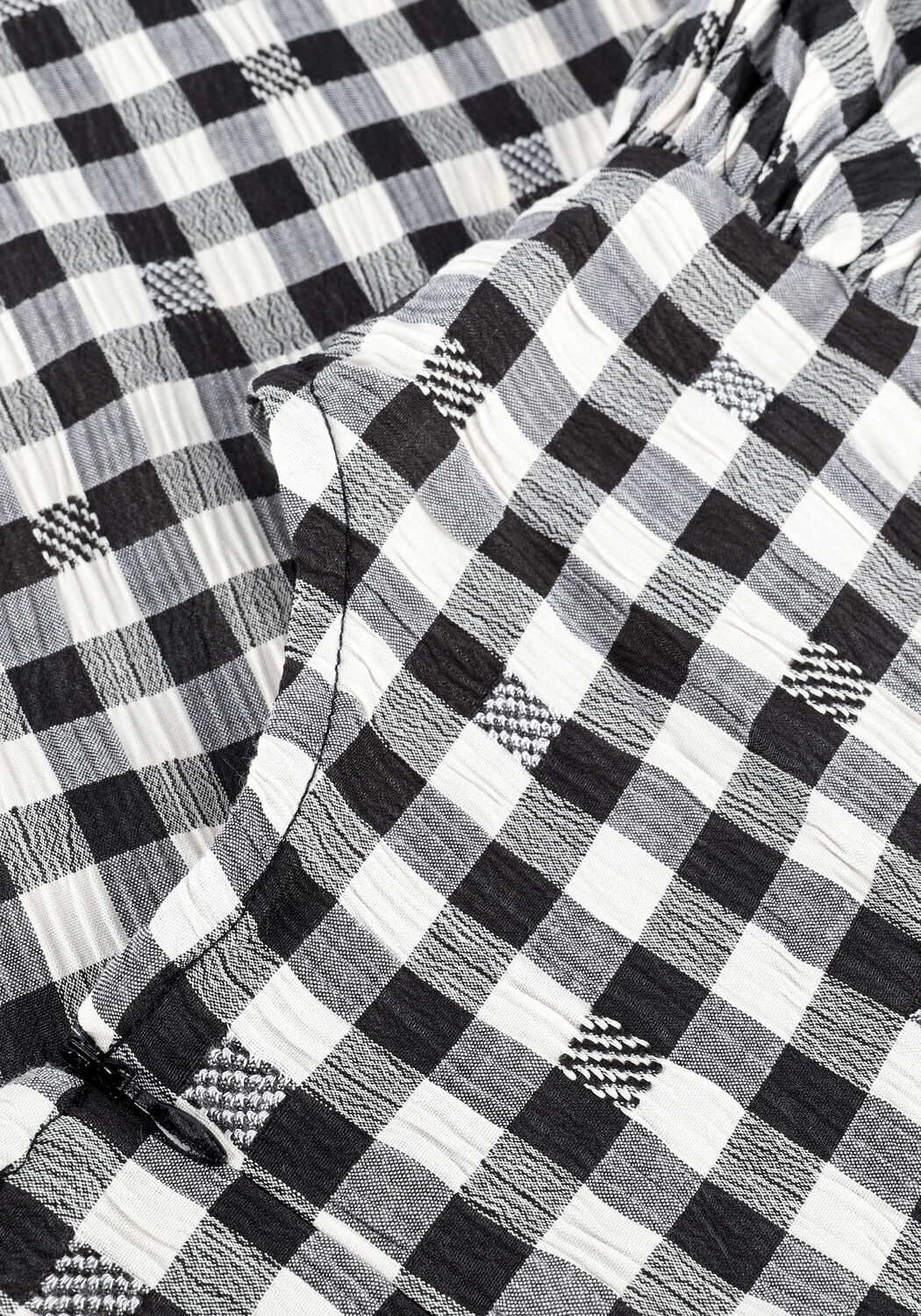 CO'COUTURE CADIE CHECK BLOUSE Blouses en noir - large