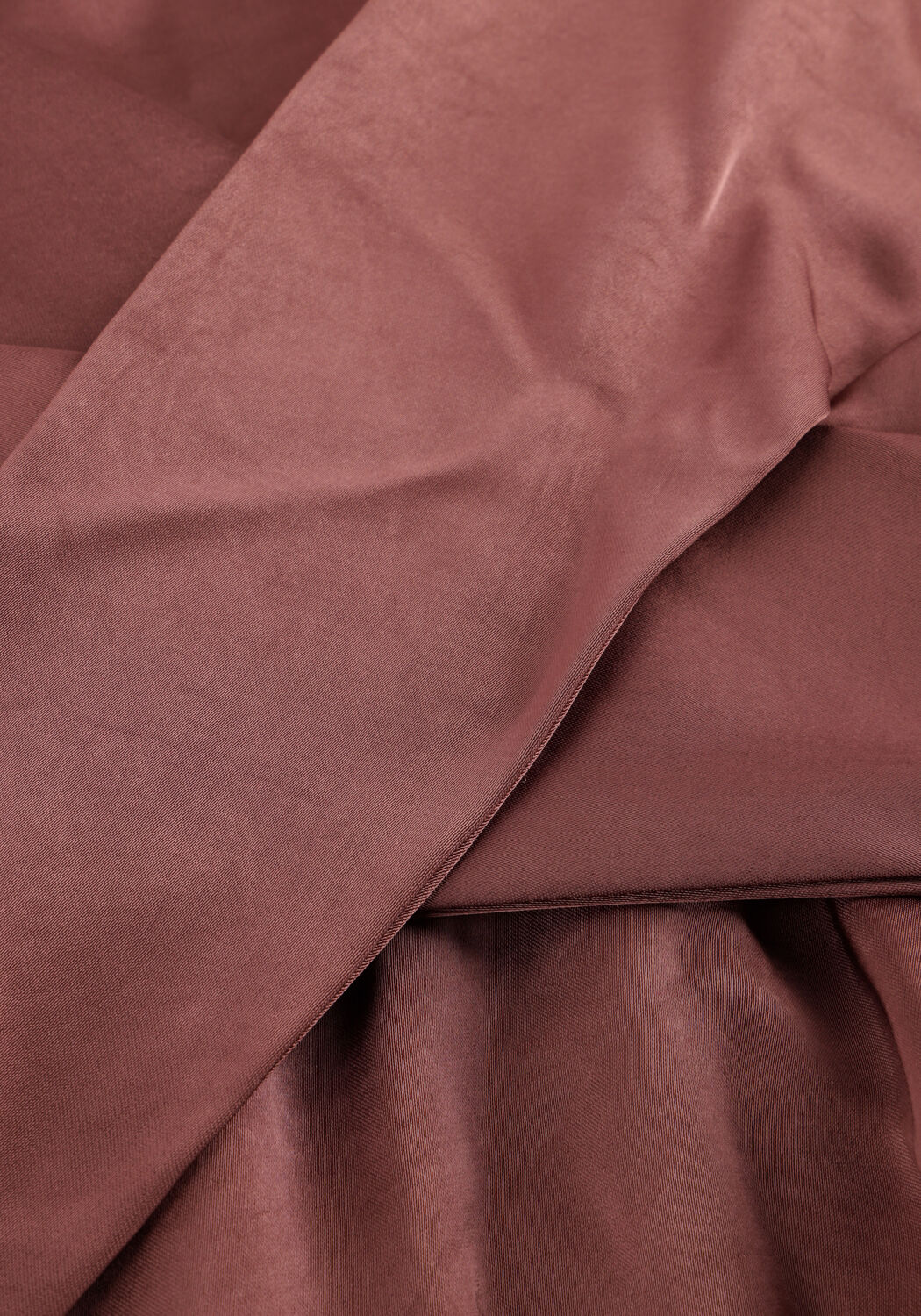 Bordeaux NEO NOIR  RISTA HEAVY SATEEN BLOUSE - large