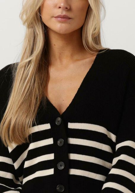 NOTES DU NORD Gilet GAIA CARDIGAN en noir - large