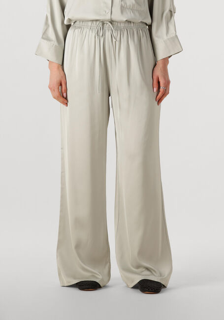 WITHBLACK Pantalon large WBLPADDIE SATEEN PANTS en blanc - large