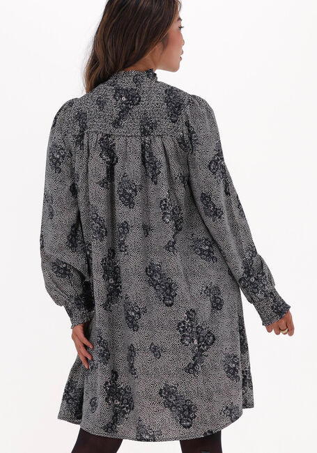 Zwarte OBJECT Mini jurk EVELYN L/S SHORT DRESS - large