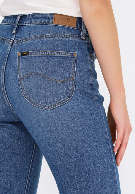 Lichtblauwe LEE Straight leg jeans CAROL (REGULAR STRAIGHT CROPPE - large