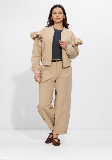 Beige SUMMUM Broeken/jumpsuits TROUSERS BALLOON FIT - large