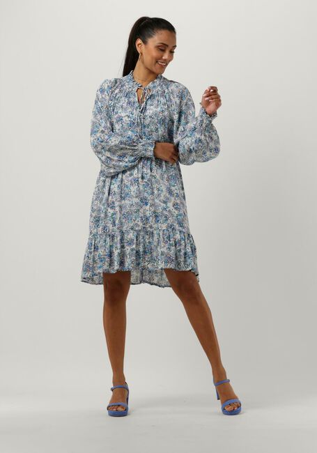SUNCOO Mini robe CAROLE en bleu - large