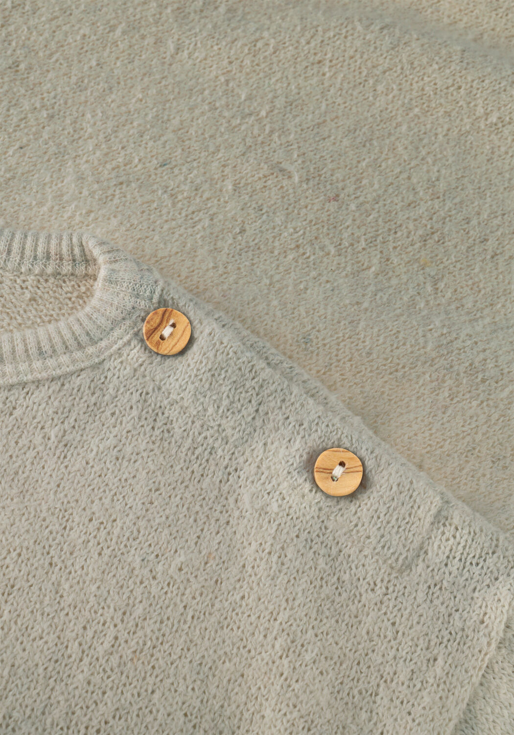 PLAY UP Pull JERSEY SWEATER &Eacute;cru - large