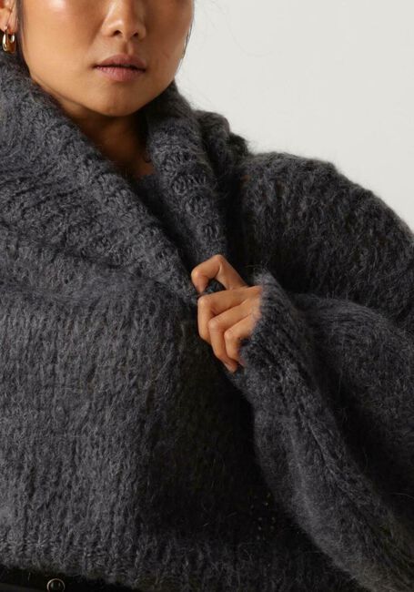 AMERICAN DREAMS Col roulé PEPPER ROLL NECK CROPPED en gris - large