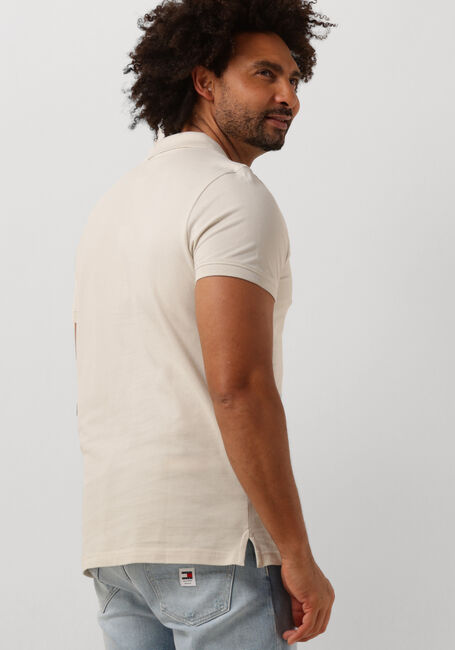TOMMY JEANS Polo TJM SLIM PLACKET POLO en beige - large