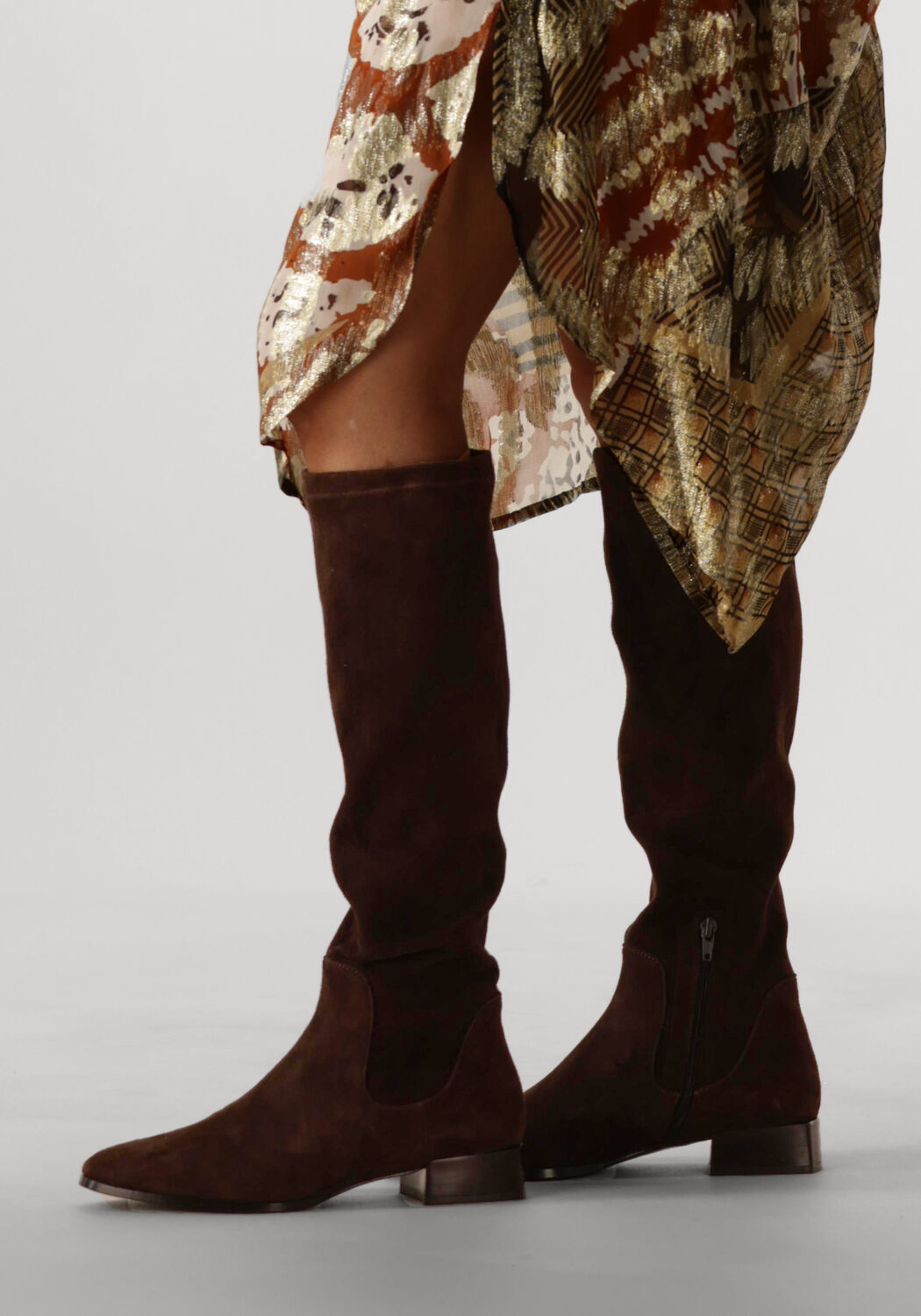 STEFANO LAURAN Bottes hautes 15180 en marron - large