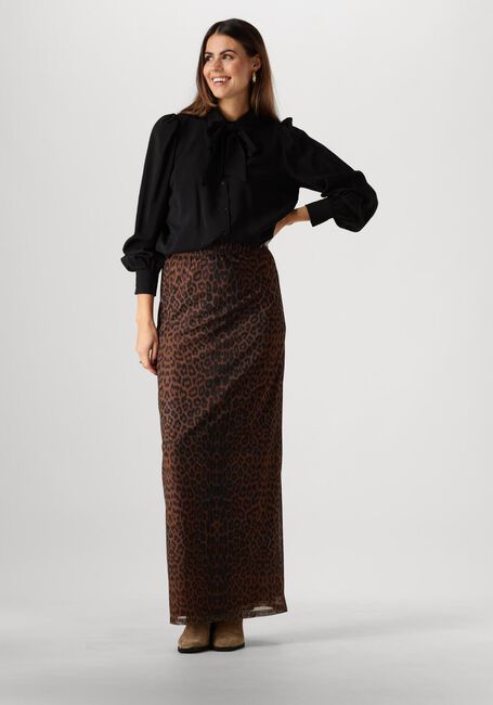Zwarte Y.A.S.  YASPIL LS BOW SHIRT - large