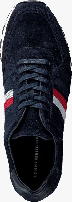 Blue TOMMY HILFIGER shoe LUXERY SUEDE RUNNER  - large