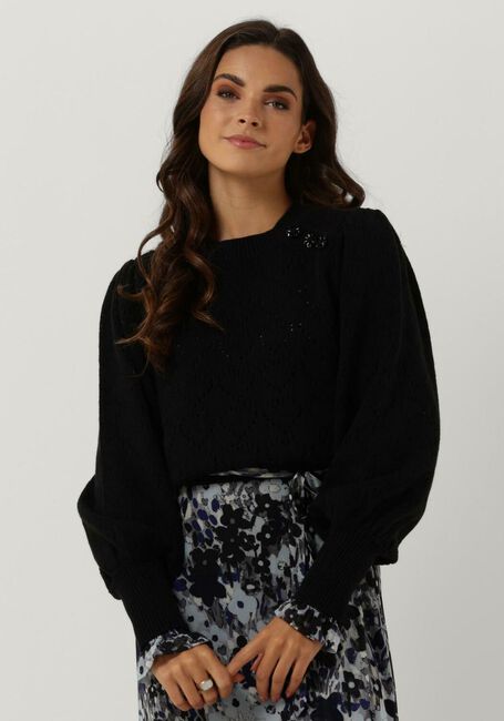 FABIENNE CHAPOT Pull DIANA LONGSLEEVE PULLOVER en noir - large
