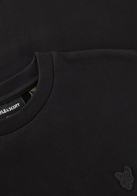 Zwarte LYLE & SCOTT T-shirt HEAVY WEIGHT RELAXED T-SHIRT Zwarte LYLE & SCOTT T-shirt HEAVY WEIGHT RELAXED T-SHIRT - large