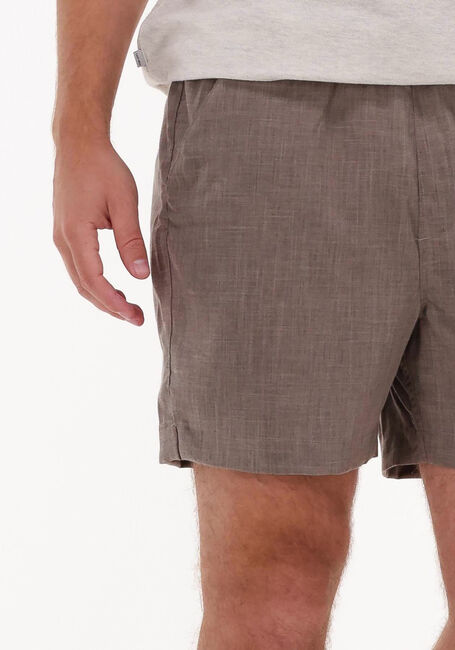 PLAIN Pantalon courte TURI SHORTS 911 en taupe - large