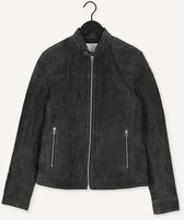 Grijze GOOSECRAFT Leren jas GC ANYTIME BIKER Grijze GOOSECRAFT Leren jas GC ANYTIME BIKER - medium