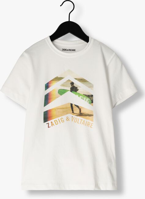 ZADIG & VOLTAIRE T-shirt X60091 en blanc - large