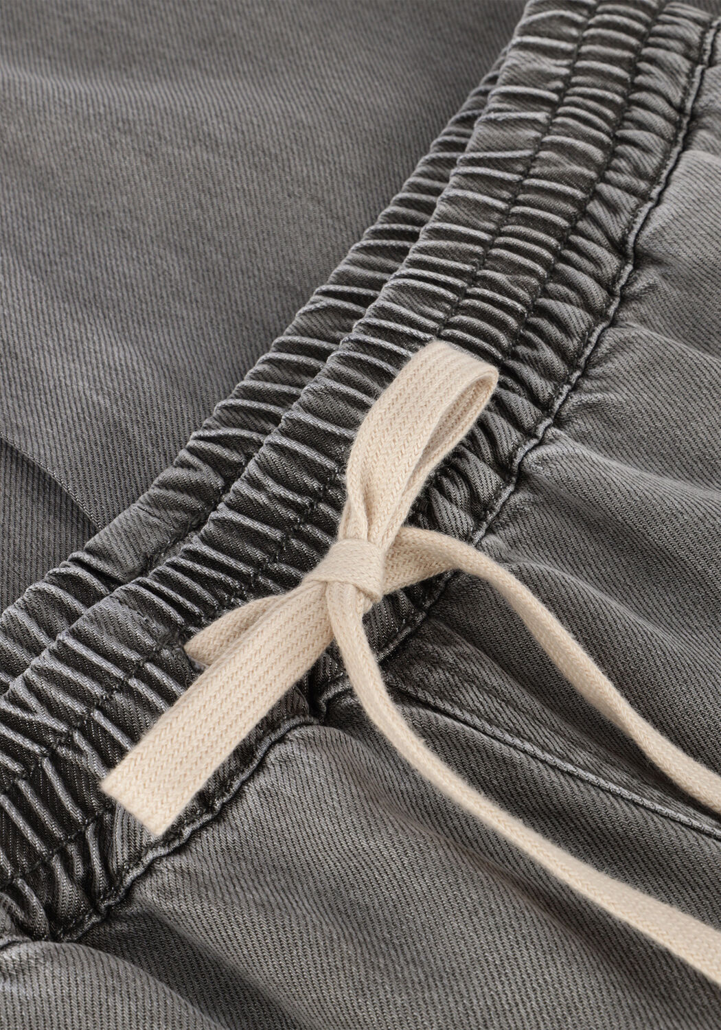 OBJECT Pantalon large OBJFRAME MW PANTS en gris - large